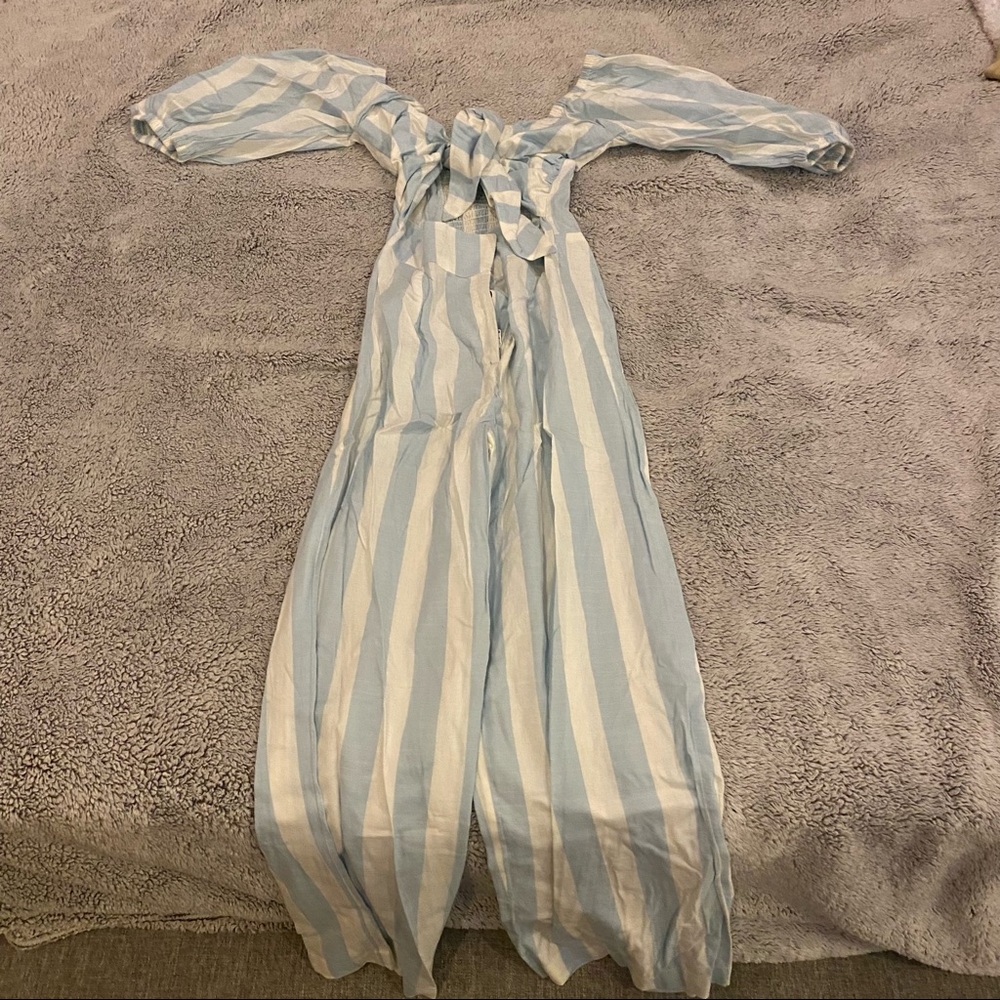 Striped romper